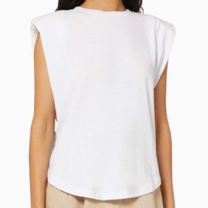 Good American NWT Strong Shoulder Muscle Tee Size 5